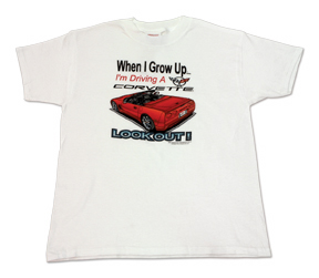 T-Shirt When I Grow Up - Corvette Youth Shirt